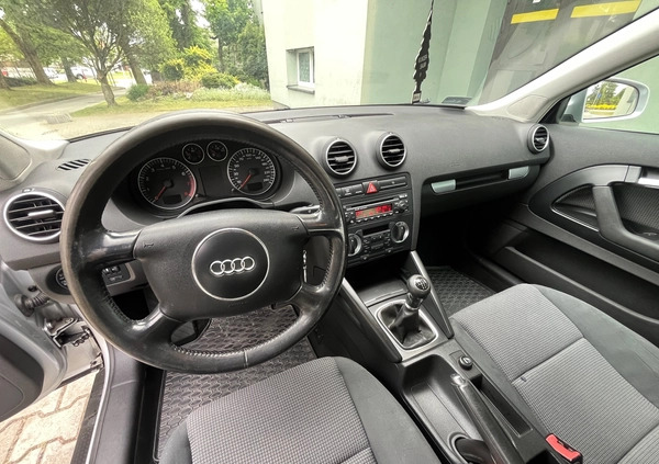 Audi A3 cena 12900 przebieg: 259000, rok produkcji 2003 z Bieruń małe 191